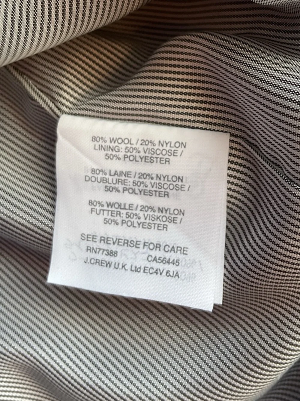 NWOT J Crew women’s Peacoat - Picture 7 of 8